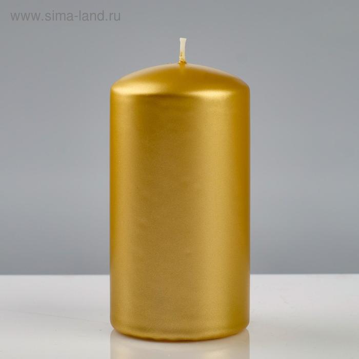 Свеча - цилиндр лакированная, "Platinum", 7×13 см, золотой металлик
Свеча - цилиндр лакированная, "Platinum", 7×13 см, золотой металлик