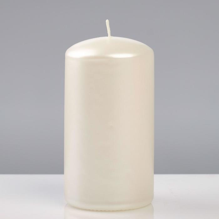 Свеча - цилиндр лакированная, "Platinum", 7×13 см, жемчужный металлик
Свеча - цилиндр лакированная, "Platinum", 7×13 см, жемчужный металлик