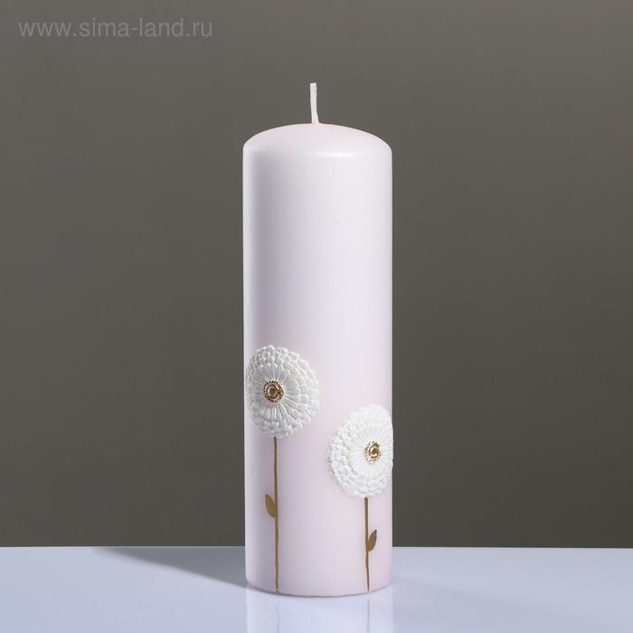 Свеча - цилиндр "Одуванчики", 6×19 см, розовый
Свеча - цилиндр "Одуванчики", 6×19 см, розовый