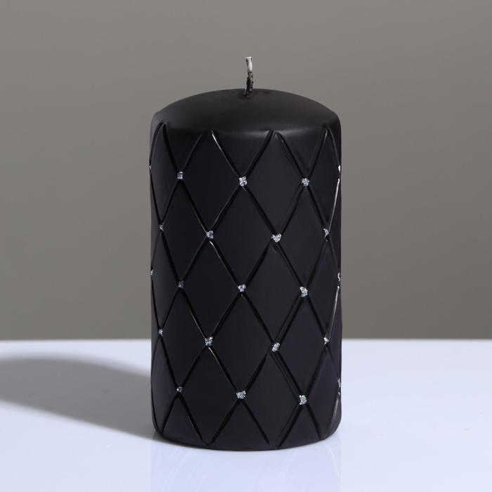 Свеча - цилиндр "Алмаз", 7×13 см, чёрный
Свеча - цилиндр "Алмаз", 7×13 см, чёрный