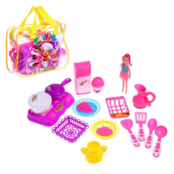 Набор посуды «Мини кухня», МИКС
Набор посуды «Мини кухня», МИКС