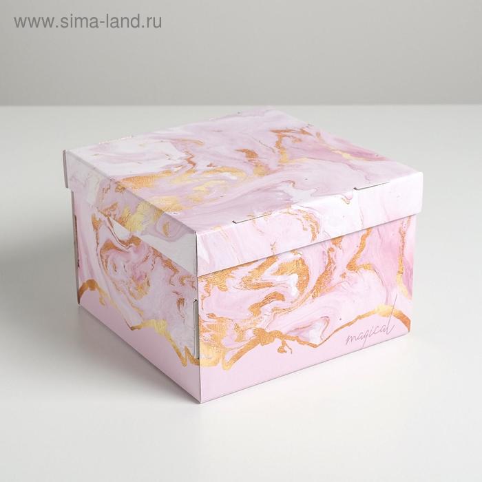 Коробка складная «Текстуры», 22 х 22 х 15 см
Коробка складная «Текстуры», 22 х 22 х 15 см