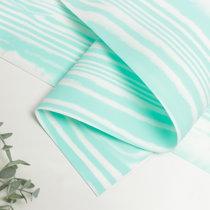 Фоамиран двухцветный 0,8 мм аквамарин/белый 60х70 см
Фоамиран двухцветный 0,8 мм аквамарин/белый 60х70 см