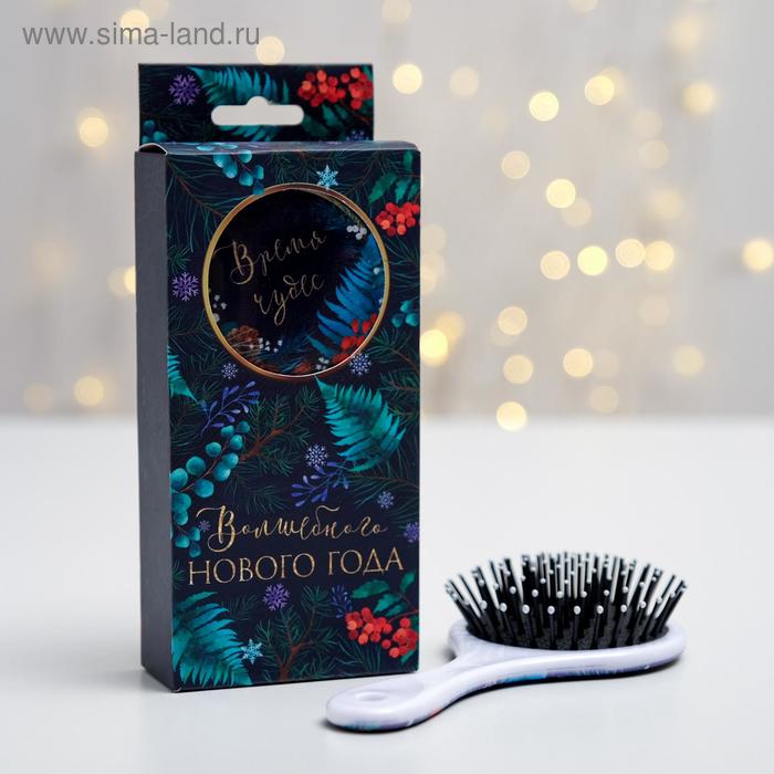 Расческа массажная в коробке «Зимний сад», 8,2 × 3,7 × 16,7 см 
Расческа массажная в коробке «Зимний сад», 8,2 × 3,7 × 16,7 см