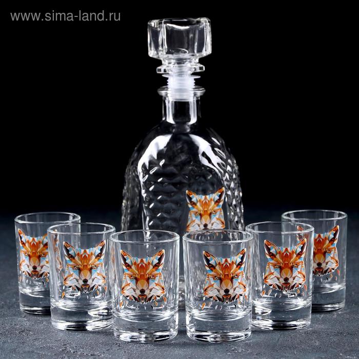 Набор питьевой Animals «Лиса», 7 предметов: графин 500 мл, стопка 50 мл 6 шт, в чемоданчике
Набор питьевой Animals «Лиса», 7 предметов: графин 500 мл, стопка 50 мл 6 шт, в чемоданчике