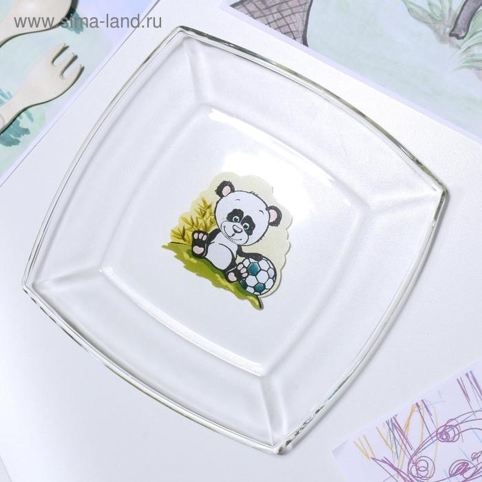 Тарелка «Весёлые зверюшки. Панда», 19,5×19,5 см
Тарелка «Весёлые зверюшки. Панда», 19,5×19,5 см