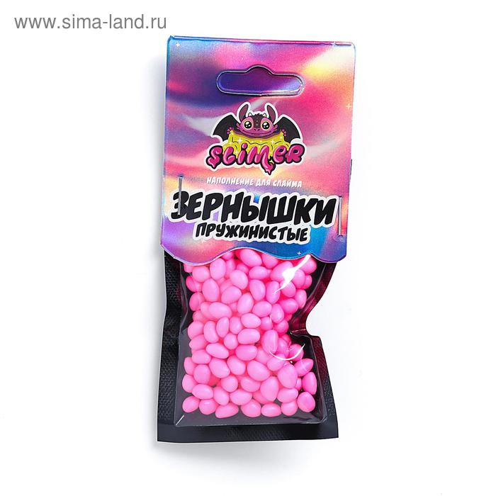 Наполнение для слайма «Пружинистые зернышки» розовые ТМ «Slimer»
Наполнение для слайма «Пружинистые зернышки» розовые ТМ «Slimer»