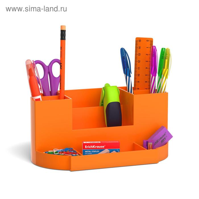Набор настольный ErichKrause Victoria Neon Solid, 13 предметов, оранжевый 
Набор настольный ErichKrause Victoria Neon Solid, 13 предметов, оранжевый
