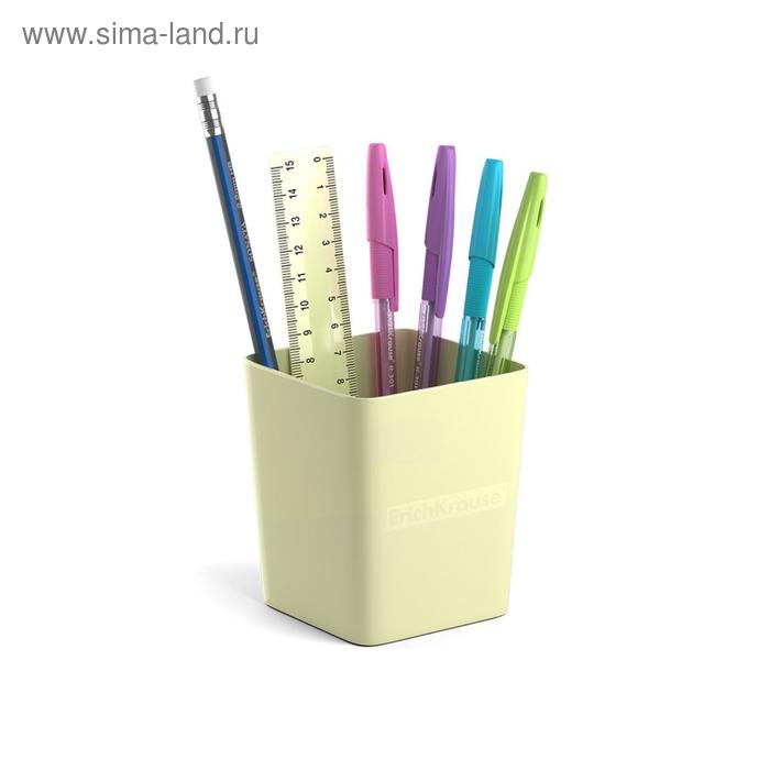 Набор настольный ErichKrause Base Pastel, 6 предметов, жёлтый 
Набор настольный ErichKrause Base Pastel, 6 предметов, жёлтый