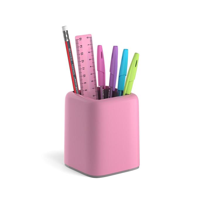 Набор настольный ErichKrause Forte Pastel, 6 предметов, розовый с серой вставкой 
Набор настольный ErichKrause Forte Pastel, 6 предметов, розовый с серой вставкой