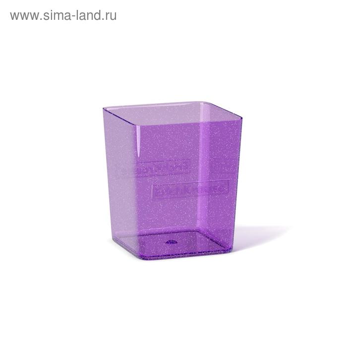 Подставка-стакан для пишущих принадлежностей ErichKrause Base, 7,5 х 9 х 7,5 см, с блёстками, сиреневый
Подставка-стакан для пишущих принадлежностей ErichKrause Base, 7,5 х 9 х 7,5 см, с блёстками, сиреневый
