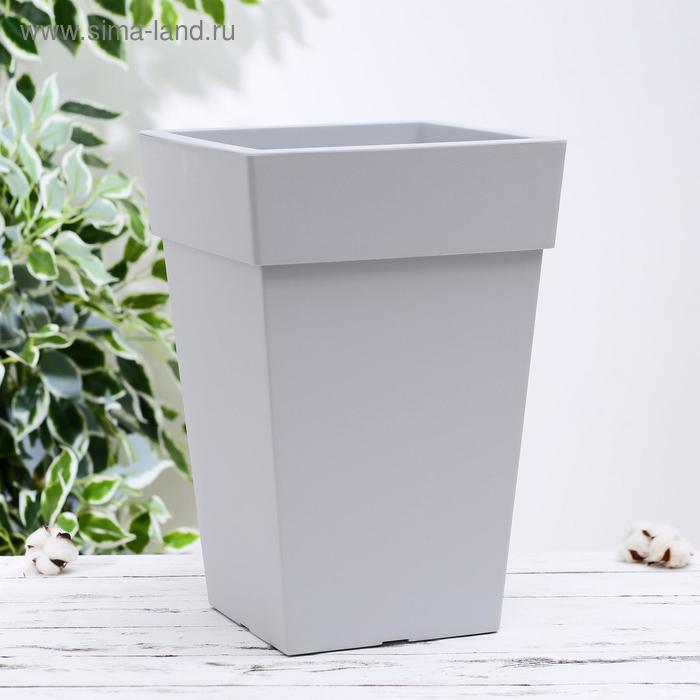 Кашпо со вставкой «Тубус», 14 л, цвет смоки
Кашпо со вставкой «Тубус», 14 л, цвет смоки