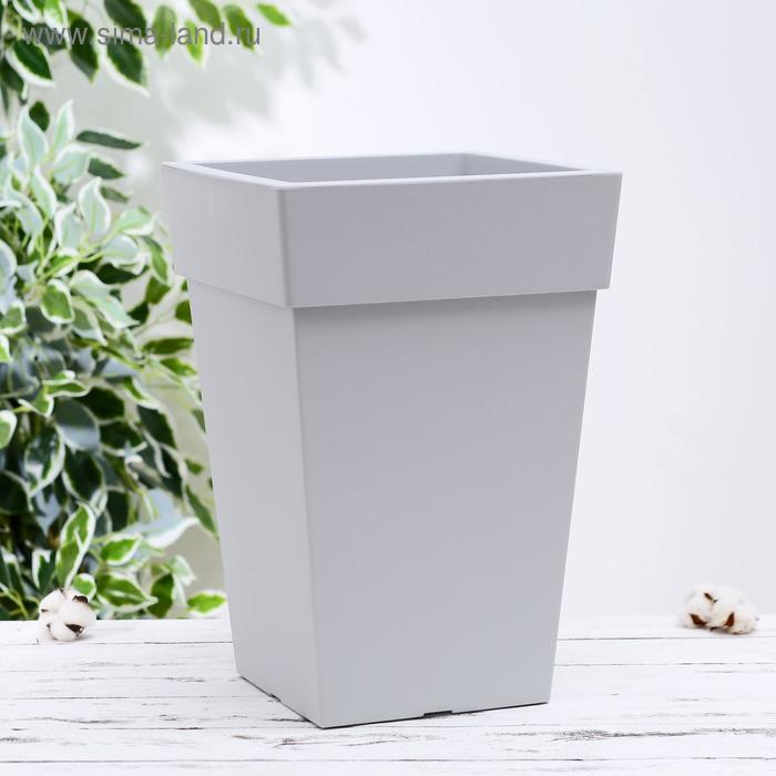 Кашпо со вставкой «Тубус», 7,5 л, цвет смоки
Кашпо со вставкой «Тубус», 7,5 л, цвет смоки