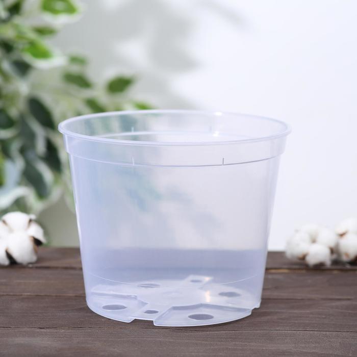 Горшок для орхидей, 860 мл, цвет прозрачный
Горшок для орхидей, 860 мл, цвет прозрачный