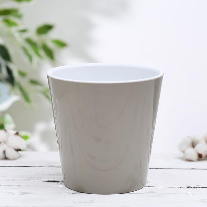 Кашпо со вставкой «Деко», 1,1 л, цвет какао-белый
Кашпо со вставкой «Деко», 1,1 л, цвет какао-белый