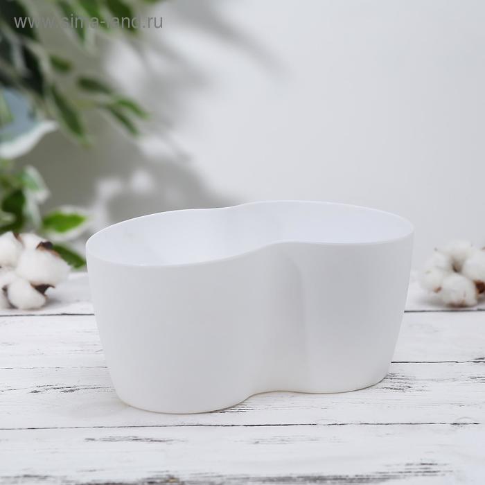 Кашпо для кактуса «Кактусник», 900 мл, на 2 растения, цвет белый
Кашпо для кактуса «Кактусник», 900 мл, на 2 растения, цвет белый