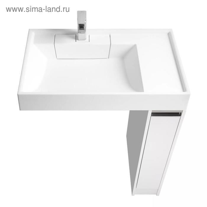 фото Тумба под раковину aquaton «лондри 200», для стиральной машины, белый