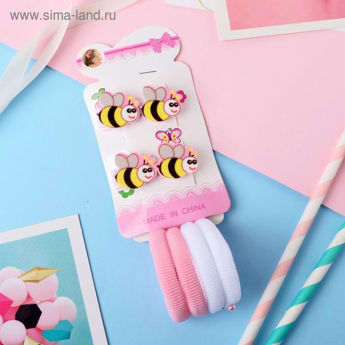 Набор для волос "Мальвина" (4 резинки, 2 зажима) пчёлки
Набор для волос "Мальвина" (4 резинки, 2 зажима) пчёлки
