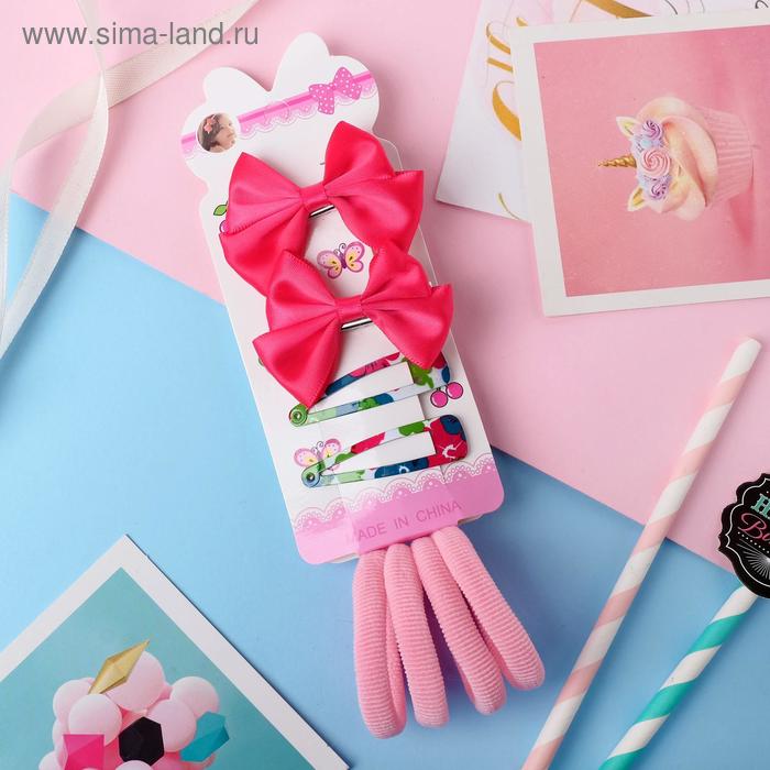 Набор для волос "Крис" (4 резинки, 2 зажима, 2 невидимки) атлас
Набор для волос "Крис" (4 резинки, 2 зажима, 2 невидимки) атлас