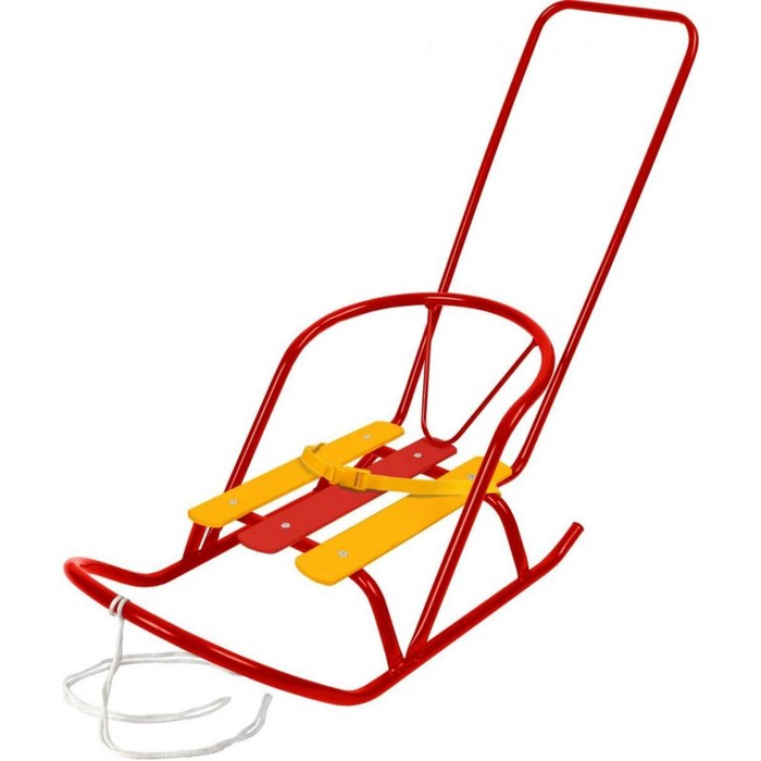 Кукольные санки с толкателем, цвет красный
Кукольные санки с толкателем, цвет красный