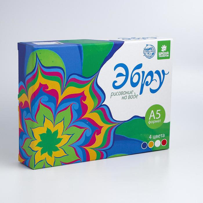 Рисование на воде: эбру, 4 цв
Рисование на воде: эбру, 4 цв
