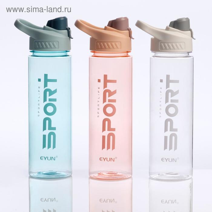 Бутылка для воды 700 мл, 25 х 7 см, микс
Бутылка для воды 700 мл, 25 х 7 см, микс