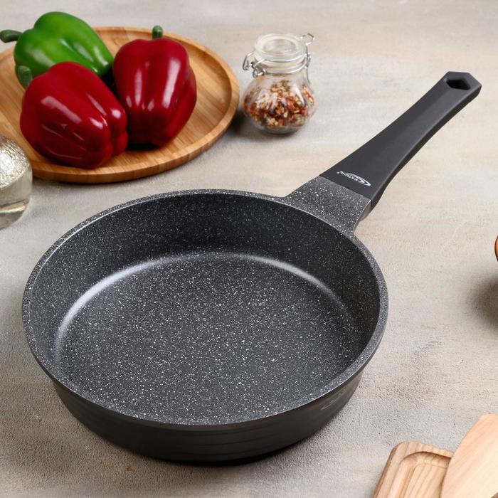 Сковорода «Графит», d=24 см, антипригарное покрытие
Сковорода «Графит», d=24 см, антипригарное покрытие