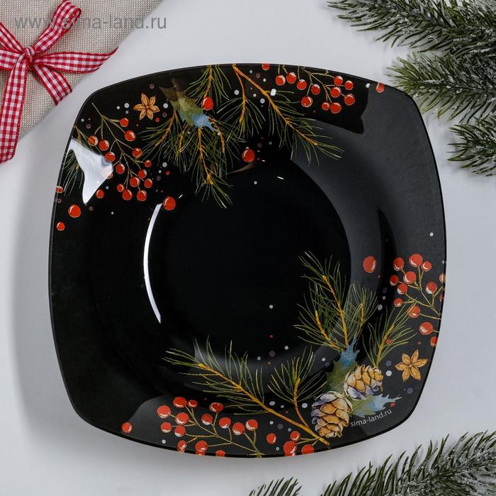 Глубокая тарелка «Счастливого Нового года», 20 см
Глубокая тарелка «Счастливого Нового года», 20 см