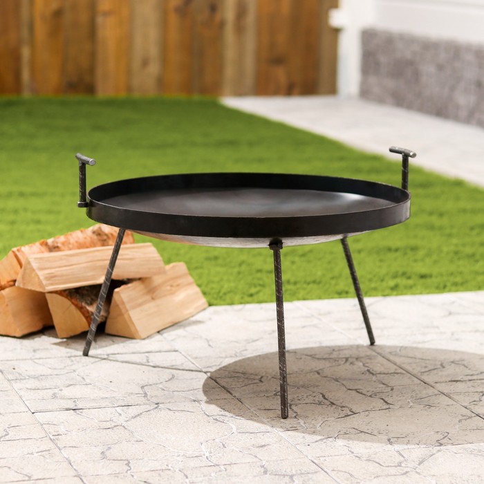 Садж сковорода с ручками, 50 см, лопатка в комплекте
Садж сковорода с ручками, 50 см, лопатка в комплекте