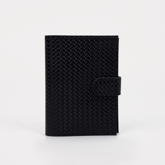 Обложка для автодокументов и паспорта, цвет чёрный
Обложка для автодокументов и паспорта, цвет чёрный