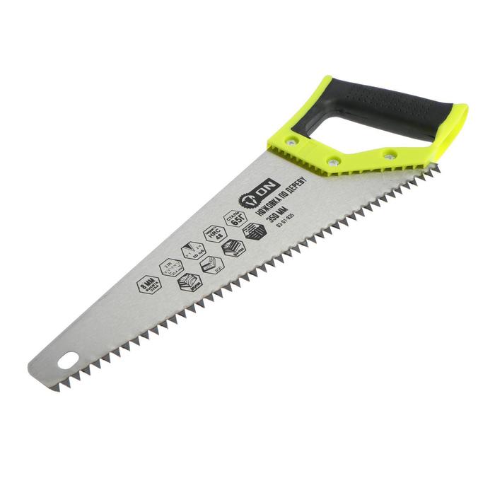 Ножовка по дереву ON 03-01-735, двусторонняя заточка, закаленный зуб 8 мм, 350 мм
Ножовка по дереву ON 03-01-735, двусторонняя заточка, закаленный зуб 8 мм, 350 мм