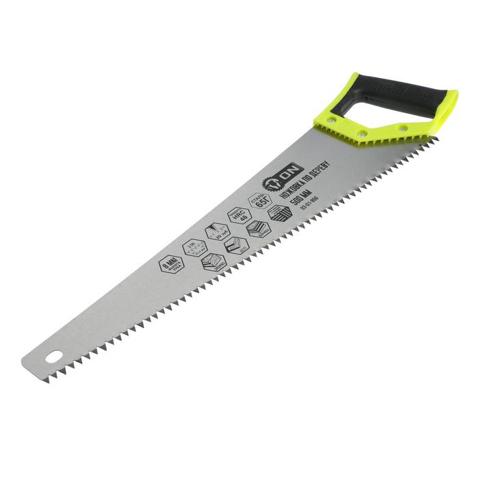Ножовка по дереву ON 03-01-750, двусторонняя заточка, закаленный зуб 8 мм, 500 мм
Ножовка по дереву ON 03-01-750, двусторонняя заточка, закаленный зуб 8 мм, 500 мм