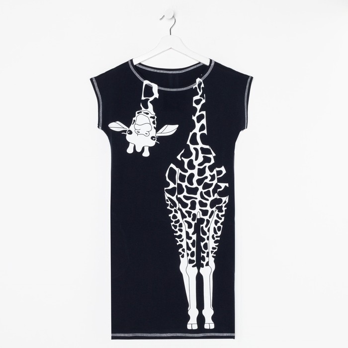 Платье домашнее женское, цвет чёрный, размер 46
Платье домашнее женское, цвет чёрный, размер 46