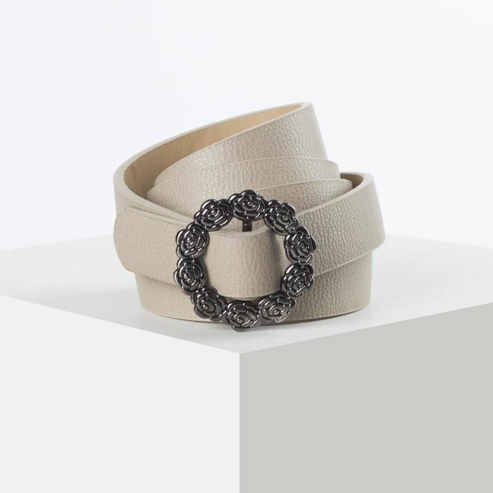 Ремень женский, ширина - 2 см, пряжка металл, цвет светло-коричневый
Ремень женский, ширина - 2 см, пряжка металл, цвет светло-коричневый