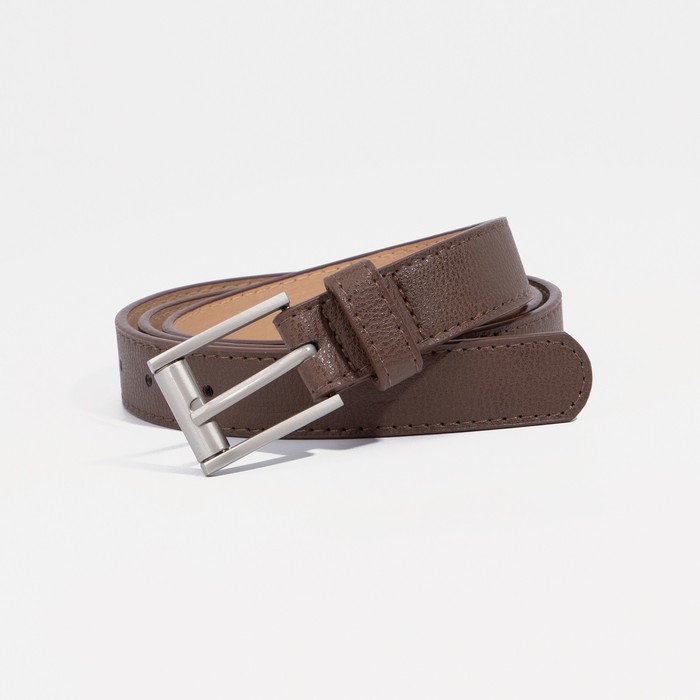 Ремень женский, ширина - 2,3 см, пряжка металл, цвет тёмно-коричневый
Ремень женский, ширина - 2,3 см, пряжка металл, цвет тёмно-коричневый