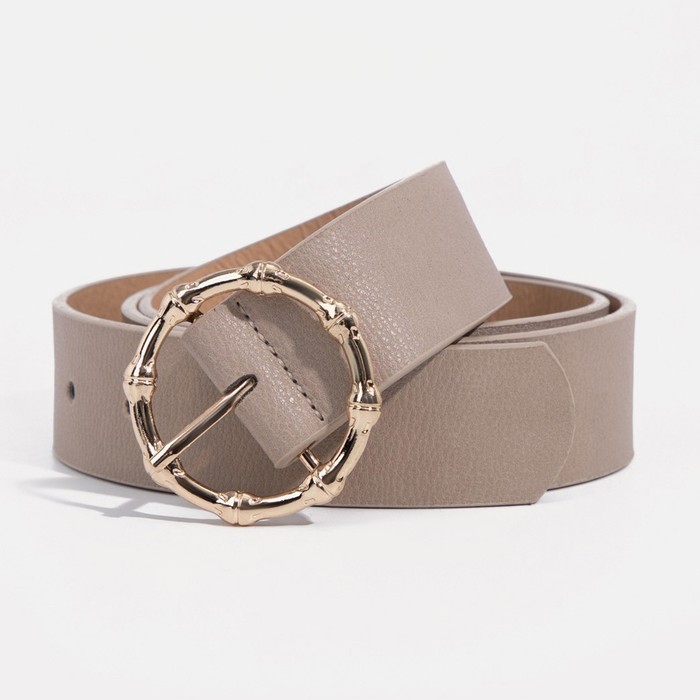 Ремень женский, ширина - 3,5 см, пряжка металл, цвет светло-коричневый
Ремень женский, ширина - 3,5 см, пряжка металл, цвет светло-коричневый