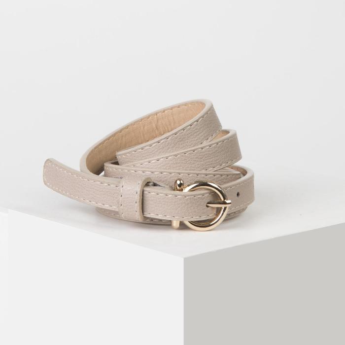 Ремень женский, ширина - 1,4 см, пряжка металл, цвет светло-коричневый
Ремень женский, ширина - 1,4 см, пряжка металл, цвет светло-коричневый