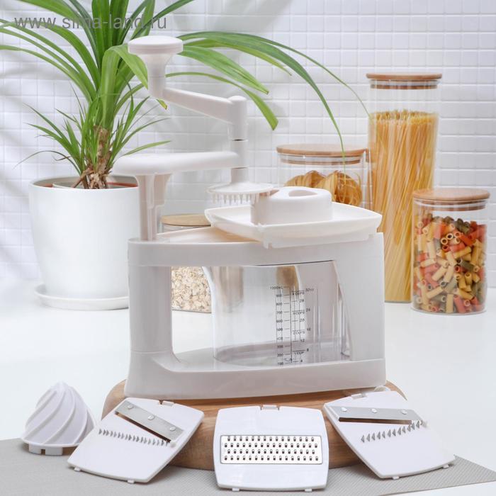 Овощерезка 8 в 1 «Парехо», 24,5×15×21,5 см
Овощерезка 8 в 1 «Парехо», 24,5×15×21,5 см