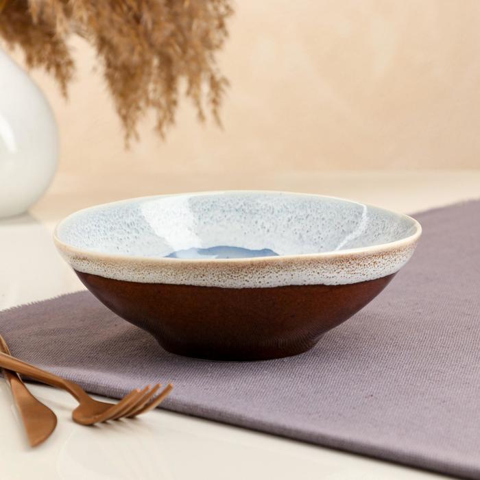 Тарелка "Обеденная", глубокая, нова, серо-коричневая, 0.7 л, микс
Тарелка "Обеденная", глубокая, нова, серо-коричневая, 0.7 л, микс