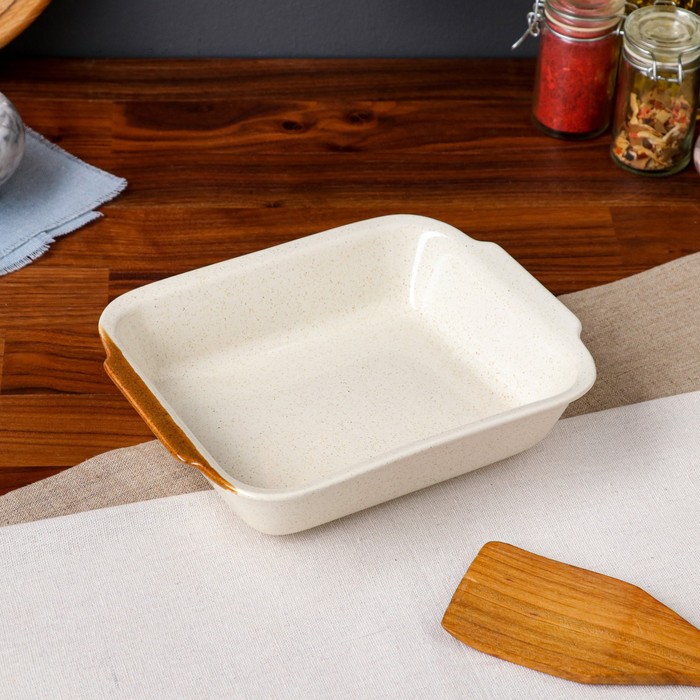 Форма для запекания "Прямоугольная", мокко лайт, 720 мл
Форма для запекания "Прямоугольная", мокко лайт, 720 мл