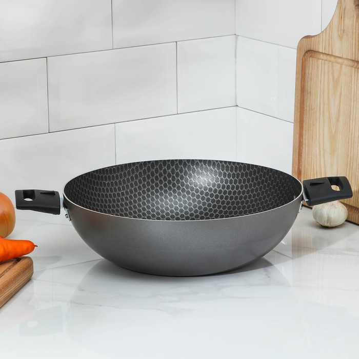 Казан Discovery, 4 л, d=28 см, съёмные ручки, антипригарное покрытие, цвет серый
Казан Discovery, 4 л, d=28 см, съёмные ручки, антипригарное покрытие, цвет серый