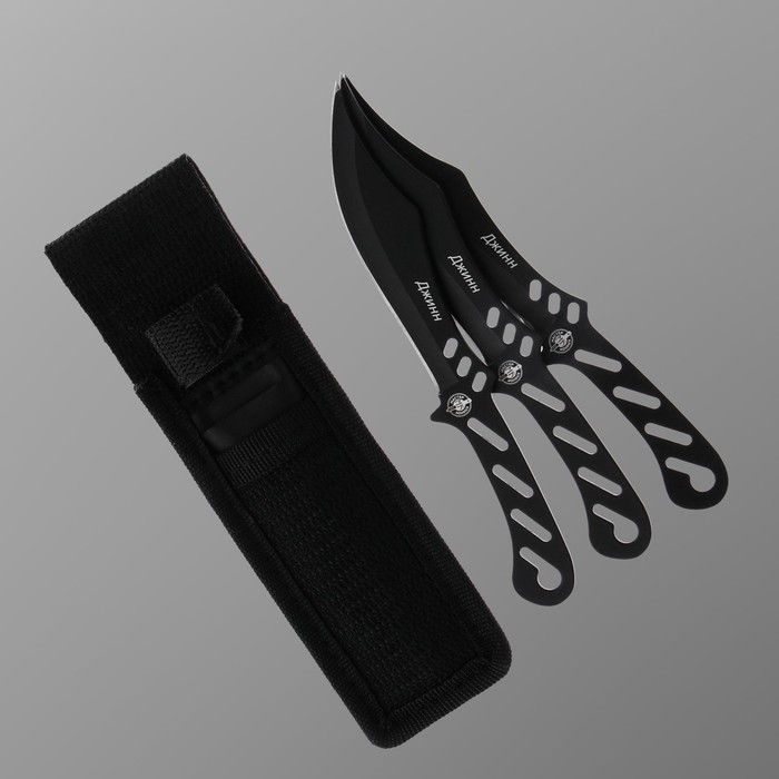 Набор ножей метательных "Джинн" сталь - 420, рукоять - сталь, 16 см
Набор ножей метательных "Джинн" сталь - 420, рукоять - сталь, 16 см