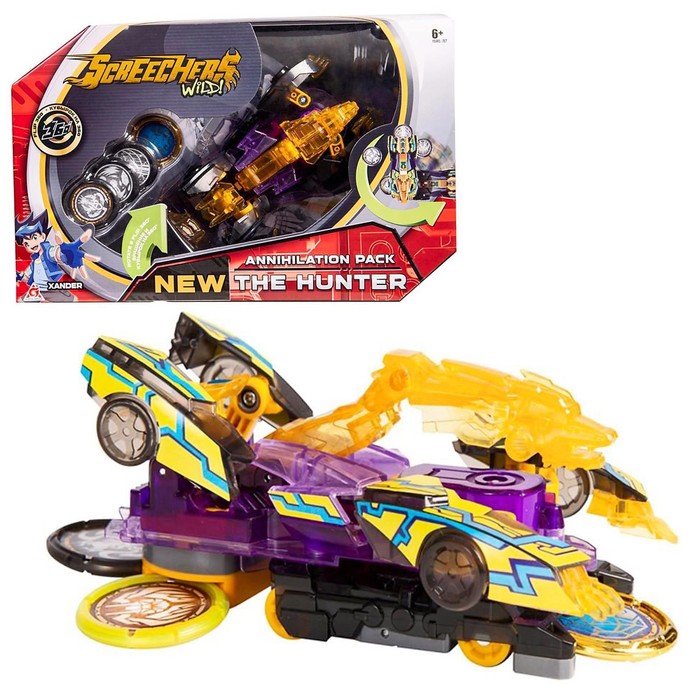 Машинка-трансформер «Скричер-дрифт. Хантер»
Машинка-трансформер «Скричер-дрифт. Хантер»