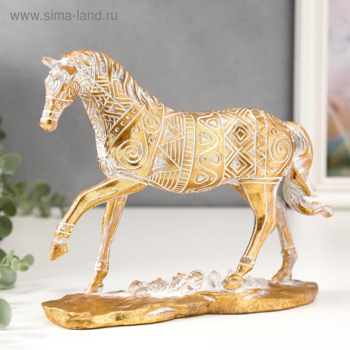 Сувенир полистоун "Конь" геометрические узоры золото 21х17.5х6 см
Сувенир полистоун "Конь" геометрические узоры золото 21х17.5х6 см