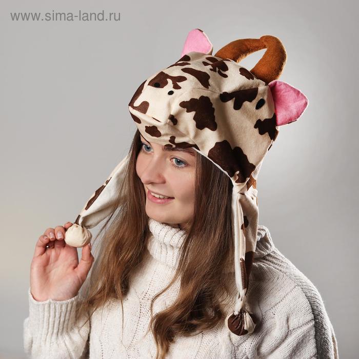 Карнавальная шапка «Коровка»
Карнавальная шапка «Коровка»