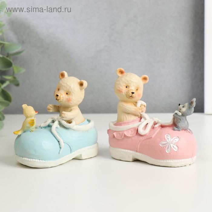 Сувенир полистоун "Медвежонок в ботинке" МИКС 8,2х8,5х4,5 см
Сувенир полистоун "Медвежонок в ботинке" МИКС 8,2х8,5х4,5 см