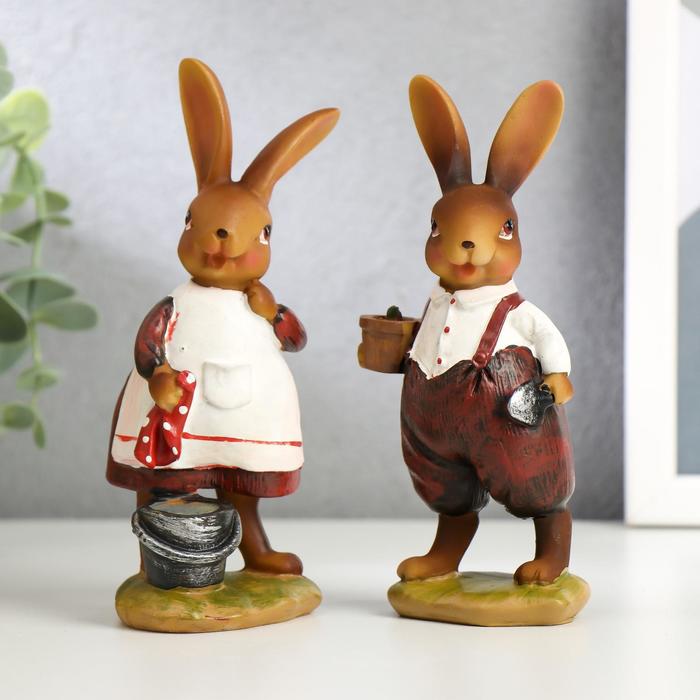 Сувенир полистоун "Зайка-фермер" МИКС 14,3х6,5х5,5 см
Сувенир полистоун "Зайка-фермер" МИКС 14,3х6,5х5,5 см