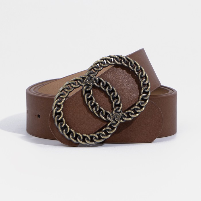 Ремень женский, ширина 3,3 см, гладкий, пряжка металл, цвет светло-коричневый
Ремень женский, ширина 3,3 см, гладкий, пряжка металл, цвет светло-коричневый