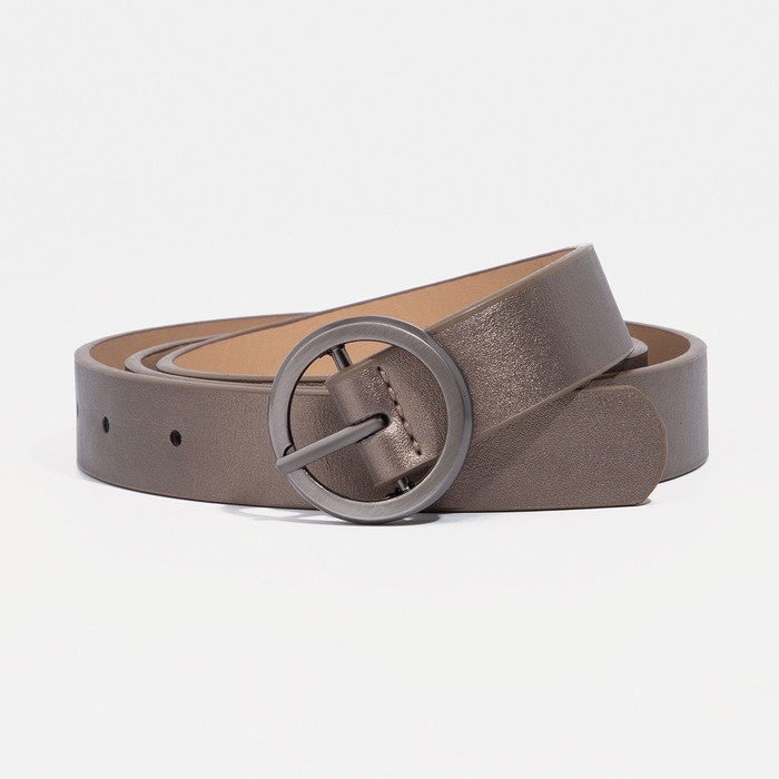 Ремень женский, ширина 2,3 см, гладкий, пряжка металл, цвет бронзовый
Ремень женский, ширина 2,3 см, гладкий, пряжка металл, цвет бронзовый