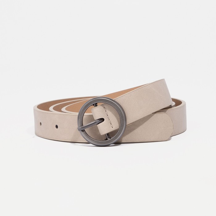 Ремень женский, ширина 2,3 см, гладкий, пряжка металл, цвет бежевый
Ремень женский, ширина 2,3 см, гладкий, пряжка металл, цвет бежевый